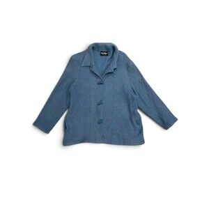 Requirements Teal Toggle Closure Jacket